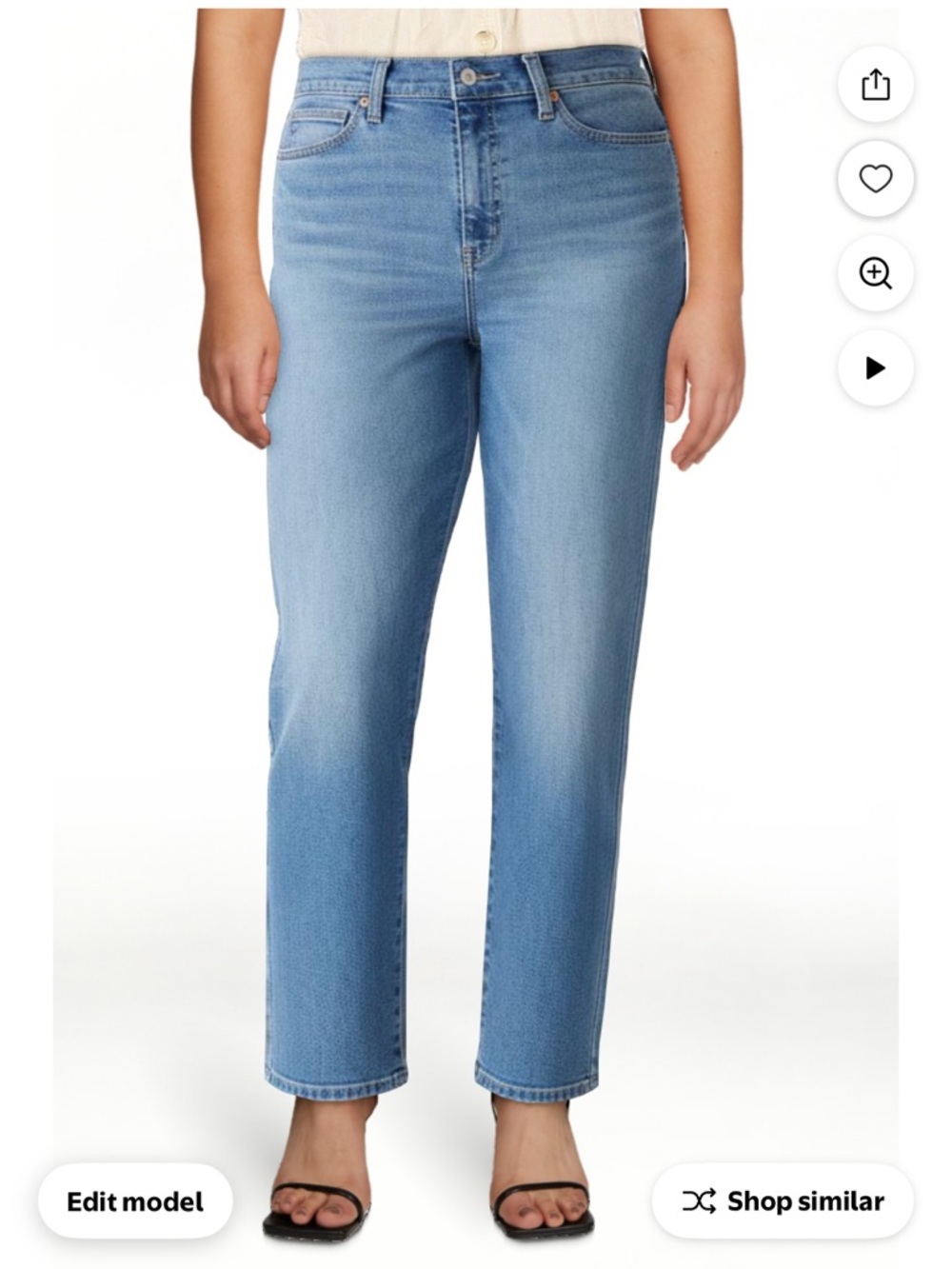 Levi Strauss Signature
High Rise Straight Jean